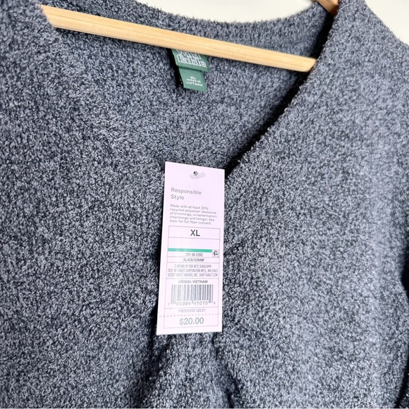 NWT Wild Fable Ruched Front Crop Sweater - Picture 4 of 5